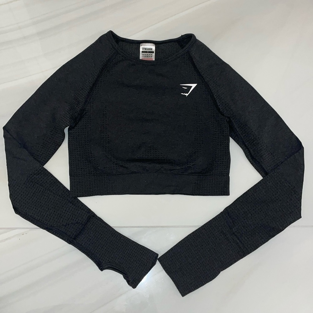 Gym Shark Seamless Long Sleeve Crop Top